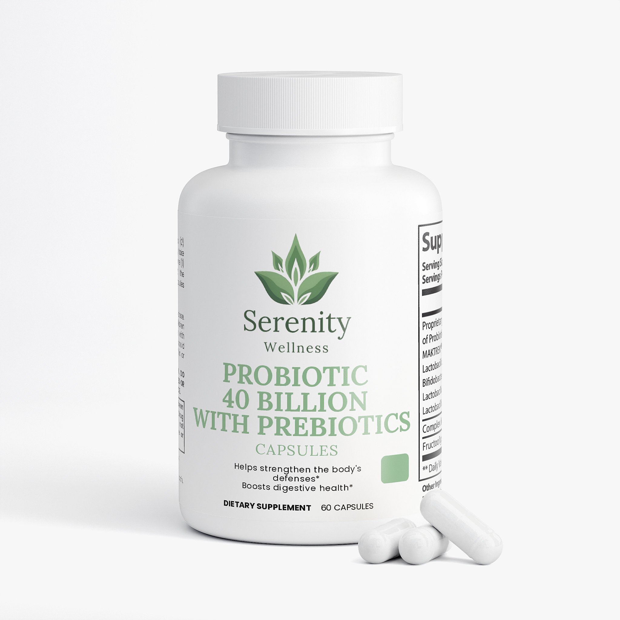 Probiotic 40 Billion with Prebiotics