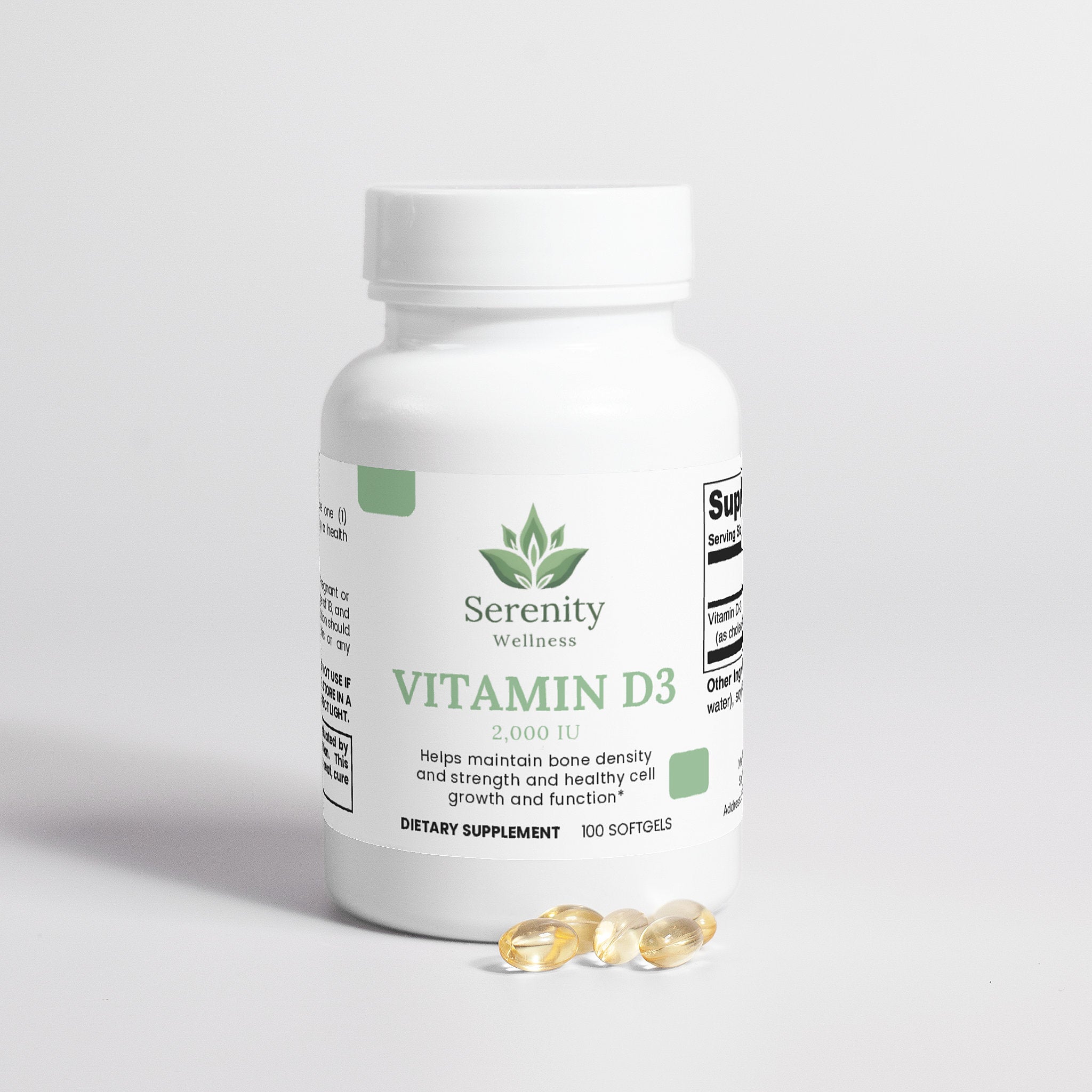Vitamin D3 2,000 IU