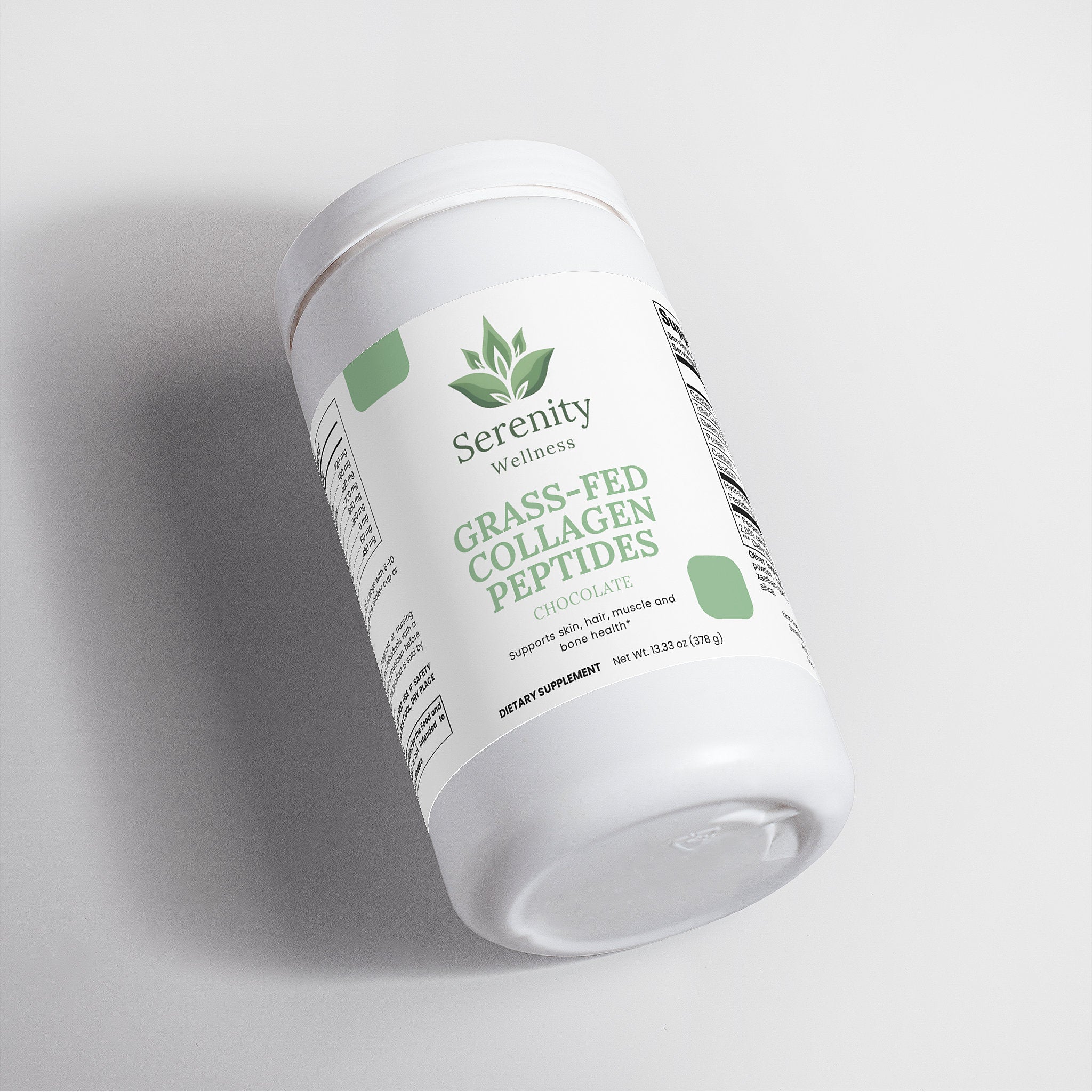 Grass-Fed Collagen Peptides Powder (Chocolate)