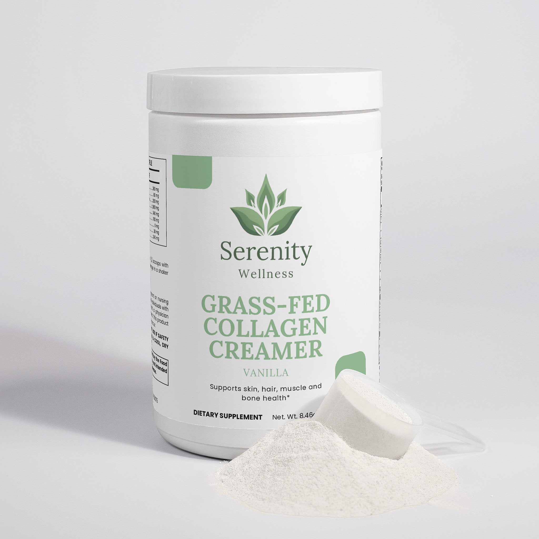 Grass-Fed Collagen Creamer (Vanilla)